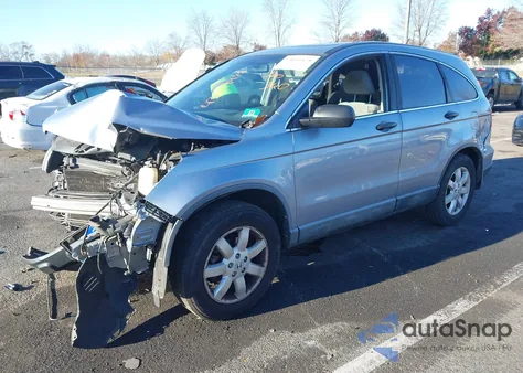 2009 Honda Cr-V Ex z USA, uszkodzony, nr VIN 5J6RE48519L003138